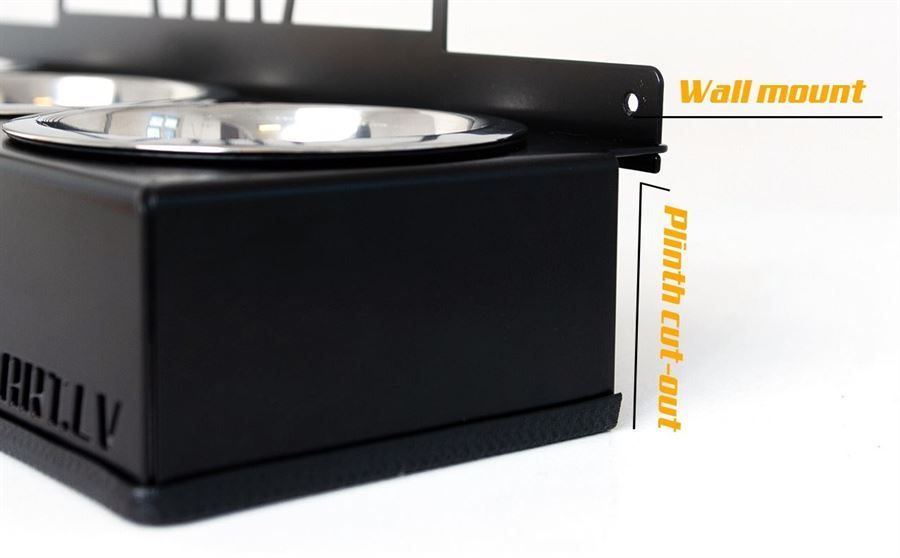 2-Bowl Cat Feeder, Colorpoint Shorthair Cat breed, Raised Feeding Station